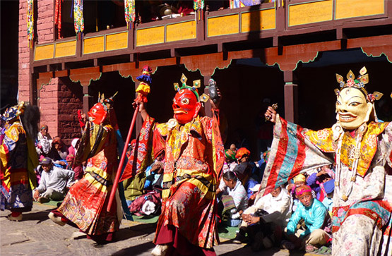 Tengboche Monastery Mani Rimdu festival